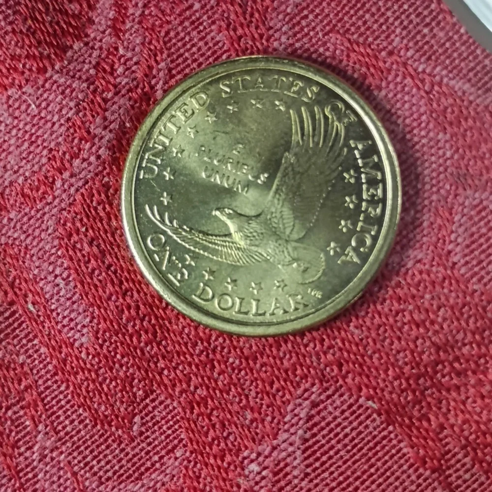🇺🇸🦅RARE WOUNED EAGLE MINT FLAW Proof Sacaqauia 2000 P Mint Dollar🦅🇺🇸